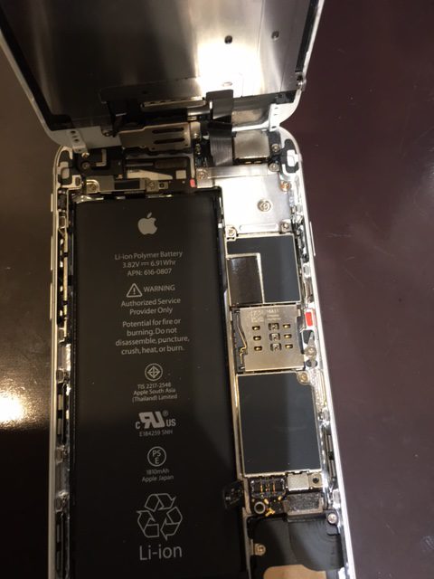 アイフォン6水没復旧☆お風呂に落としたiPhone復活します！！諦める前につかしん2Fスマートクールまで！大切なデータはそのままで修理できます☆