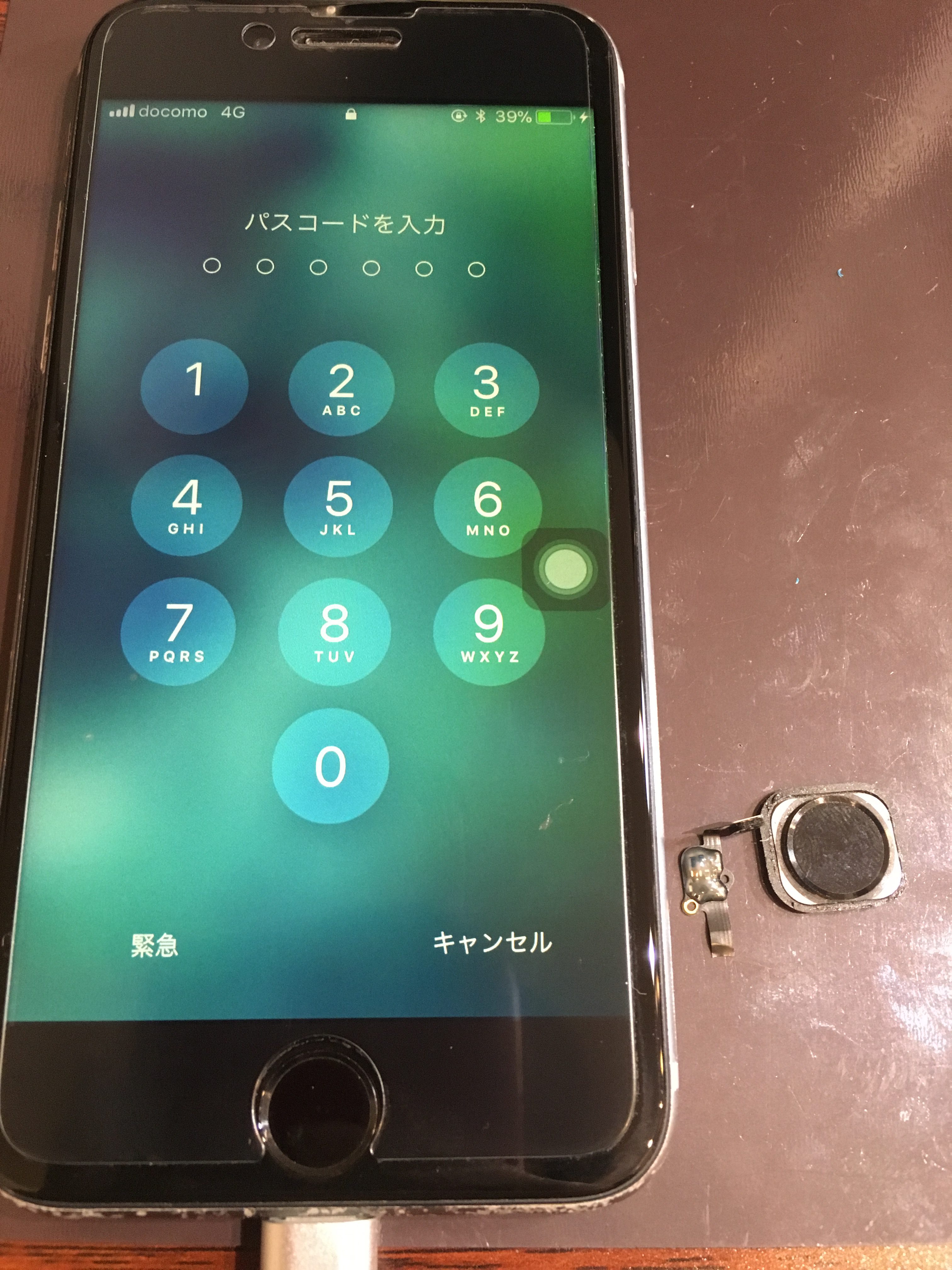 iphoneのボタン・スピーカー交換なども行っております！尼崎市のiPhone・iPadの修理屋 スマートクールつかしん店 【iphone6】ホームボタン交換修理 《伊丹市からのご来店》