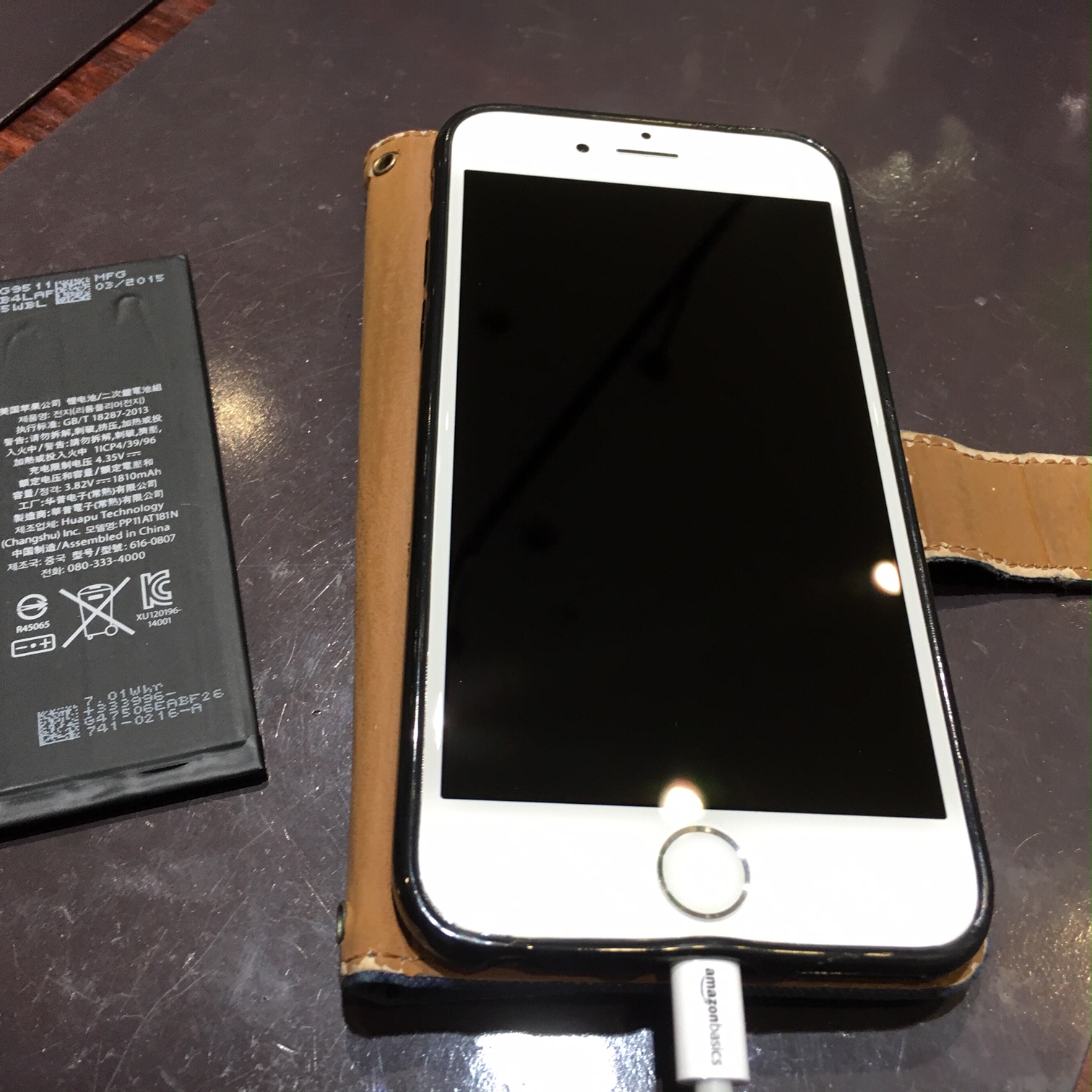 iPhone6　急にシャットダウン！？　バッテリー交換で解決です☆　尼崎、伊丹のiPhone修理専門店スマートクールです☆