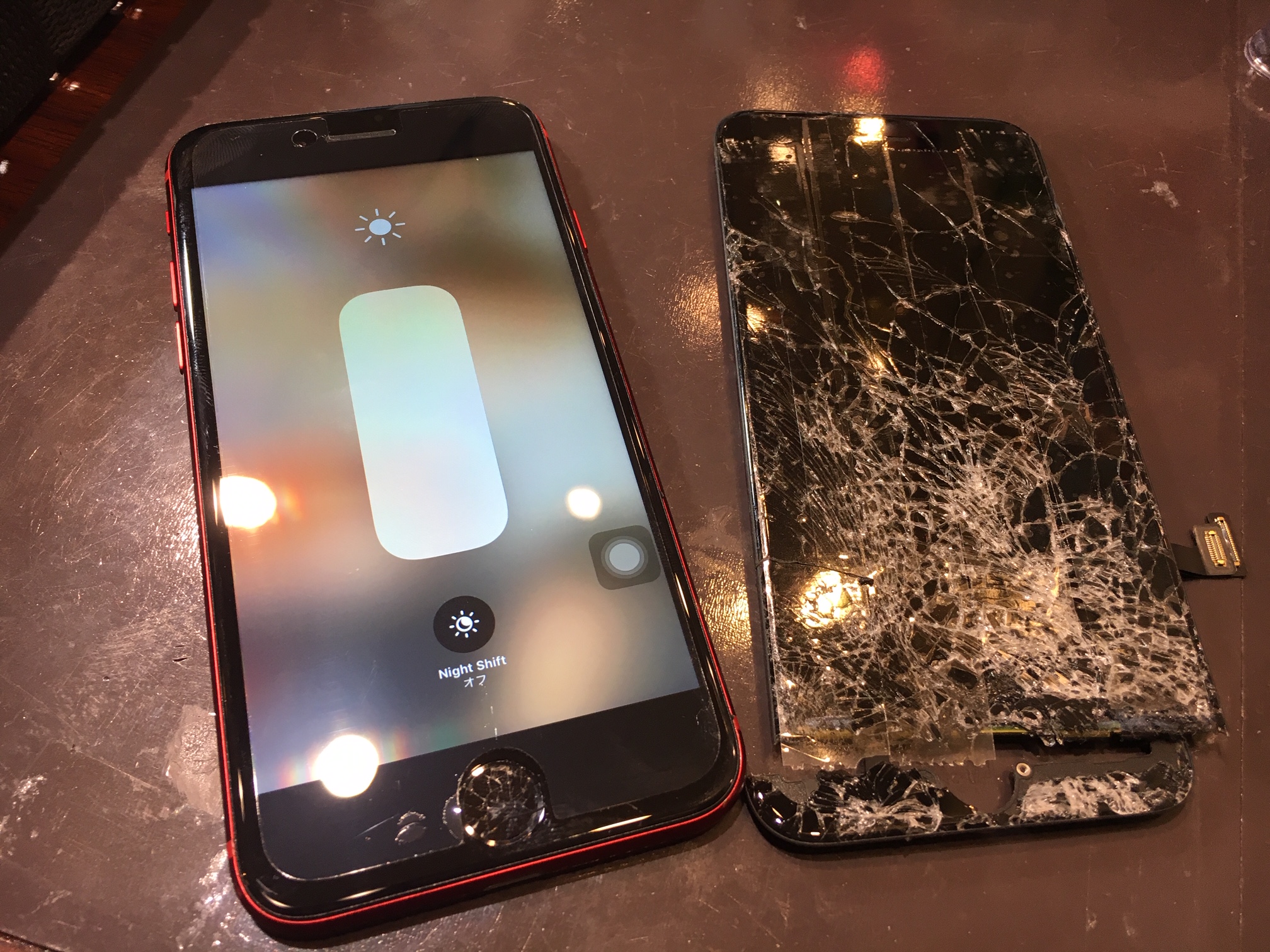 アイフォン７　画面交換　尼崎のiPhone修理専門店、スマートクール！