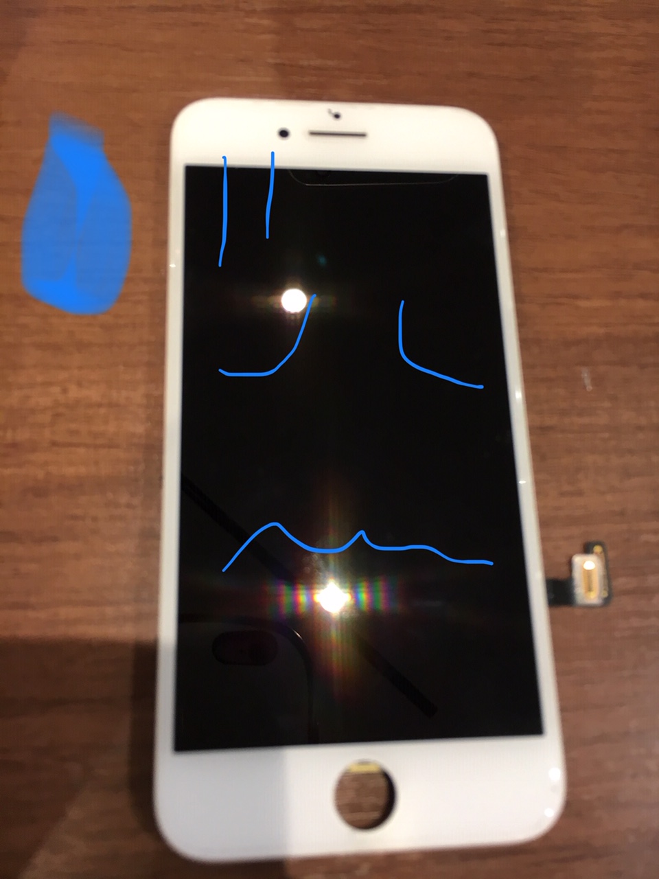 iphone7　画面を交換！　伊丹・尼崎のiPhone修理専門店、スマートクール