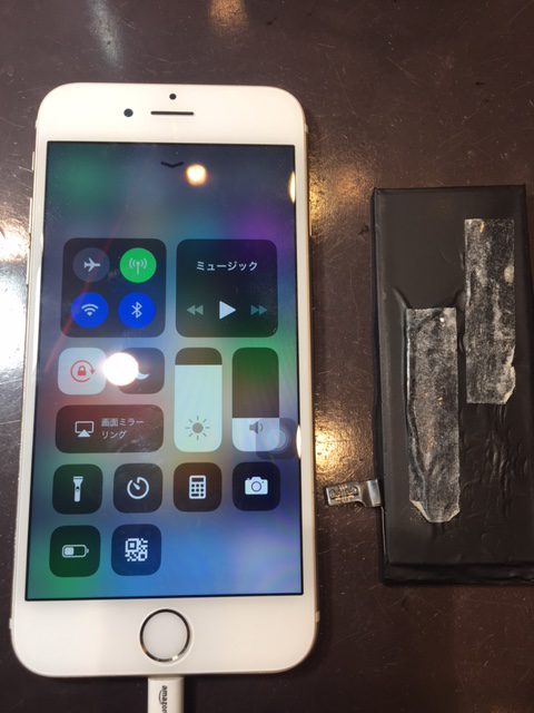 川西方面でアイフォン修理店をお探しなら　IphoneiPad修理尼崎伊丹店　アイフォン6バッテリー交換