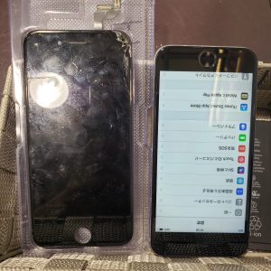 アイフォン６sバッテリーと画面の交換