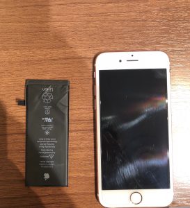 iphone6Sバッテリー交換