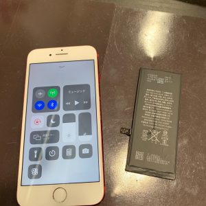 iPhone7　電池交換　バッテリー交換