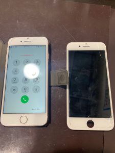 Iphone８　アイフォン　画面　液晶　ガラス　パネル　タッチ
