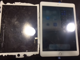 アイフォンのみならずiPad修理も当店にお任せ下さい★アイフォン修理伊丹尼崎店　iPad５画面交換
