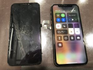 iPhoneXs　画面修理