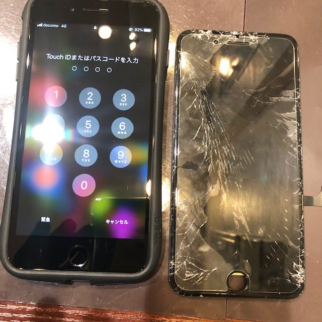 iPhoneの液晶が壊れてしまった、、、そんな症状もスマートクールイオンモール伊丹店ならデータそのまま即日修理！！＜伊丹市からお越しのお客様＞TEL：072-767-1011