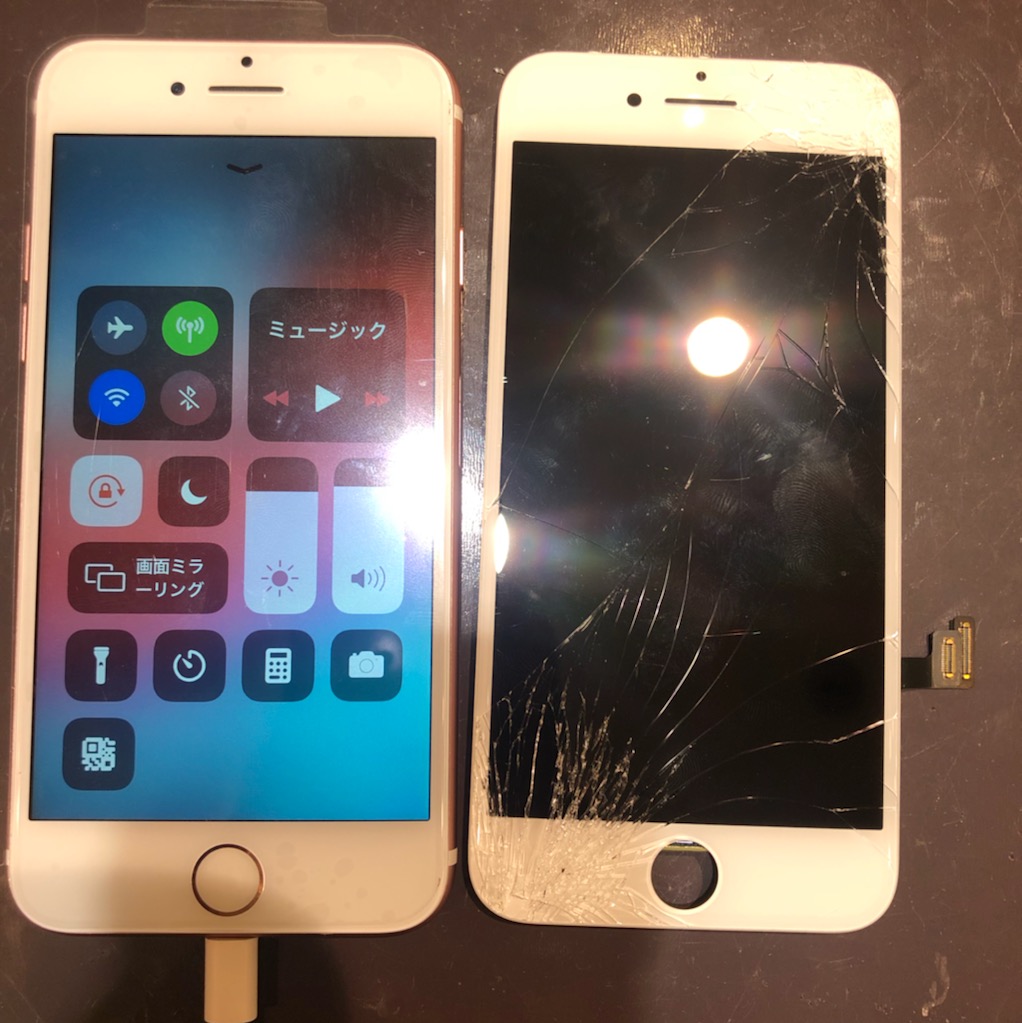 【アイホン修理】iPhone７の画面修理即日でお修理完了いたします！！しかも最短３０分～！データももちろんそのまま！《尼崎・伊丹・塚口・宝塚・川西》