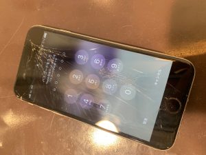 iPhone　アイフォン　6s　液晶ガラス　フロントパネル　画面　破損　修理　割れ　タッチ　不調　故障