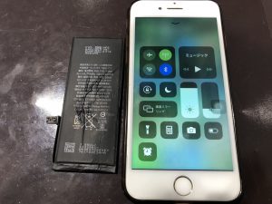 バッテリー交換　iPhone