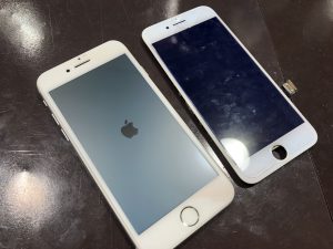 iPhone　画面割れ　即日修理