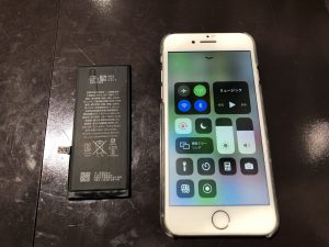 iPhone　バッテリー　交換