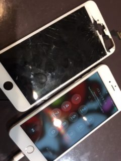 アイフォン6+画面交換　宝塚市よりお越しのお客様　IPHONE修理伊丹尼崎川西