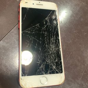iPhone　アイフォン　7　画面　ガラス　割れ