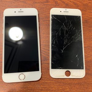 iPhone　アイフォン　6s　画面　液晶ガラス　ガラス　フロント　パネル　故障　バキバキ　割れ　欠け　破損　ひび