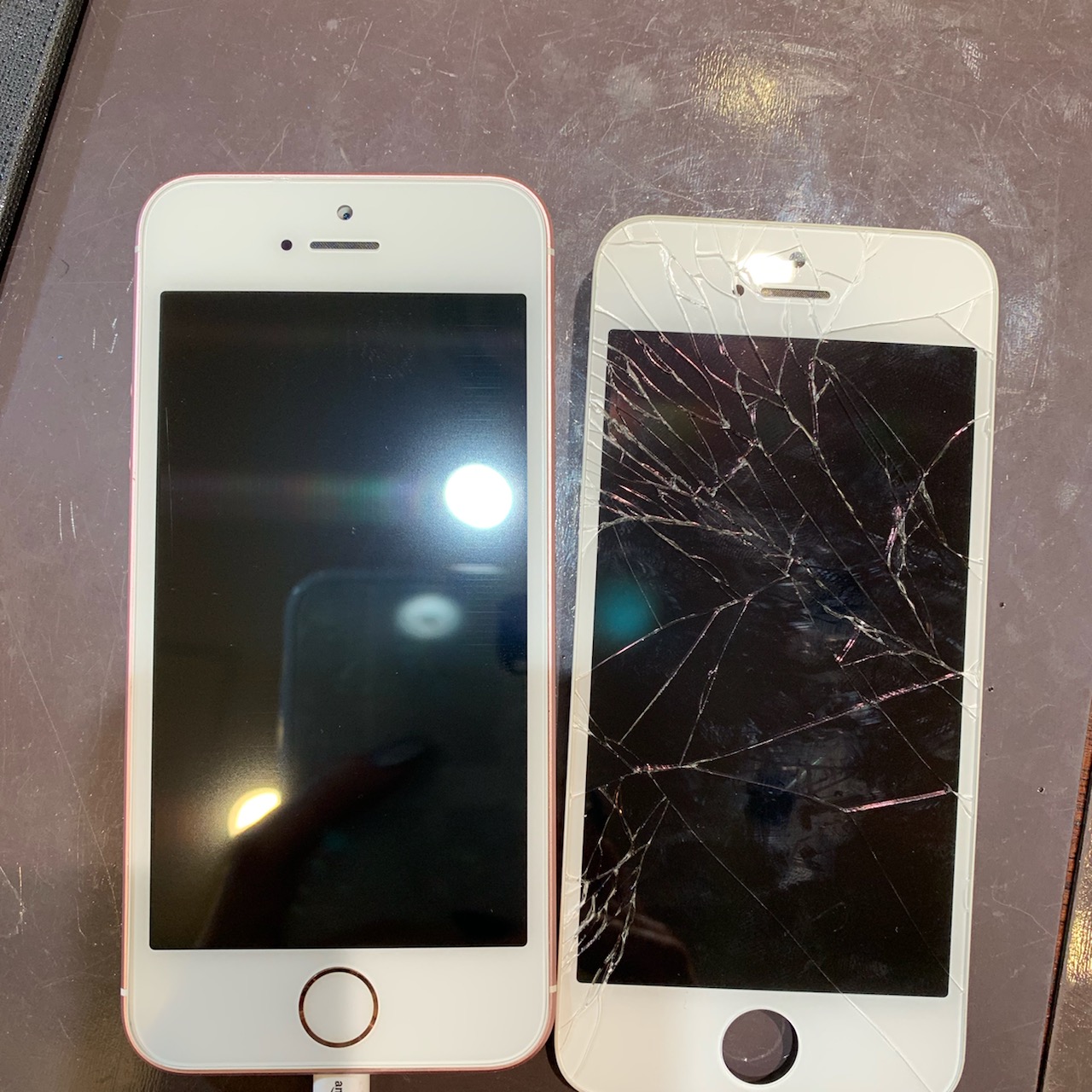【iPhone修理】画面が割れたらひどくなる前になるべくお早めにお修理しましょう！