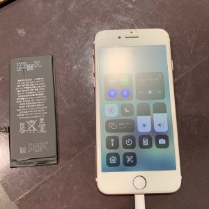 iPhone　アイフォン　IPHONE　７　電池　バッテリー　交換　