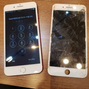 iPhone7+画面修理