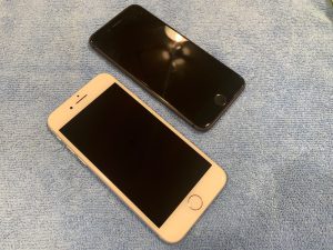 スマホコーティングしたiPhone8