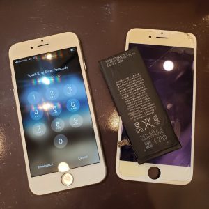 iPhone6画面修理＆バッテリー交換