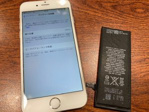 iphone６ｓ　バッテリー交換