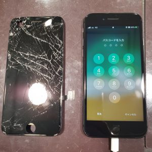 iPhoneSE２画面修理