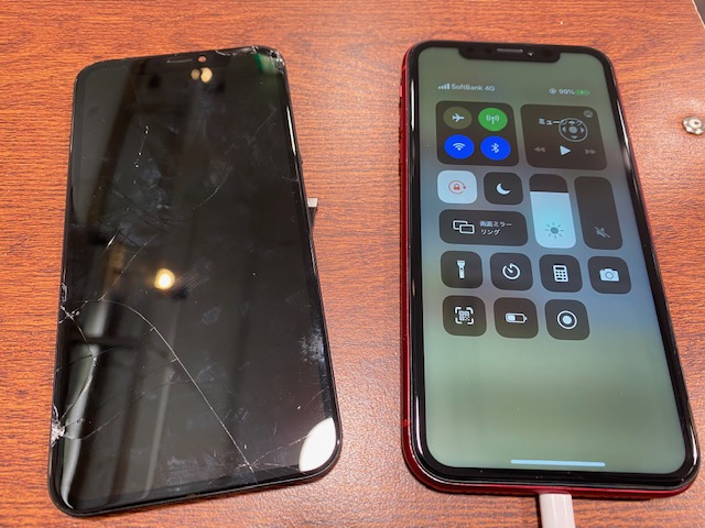 【iPhone１１画面割れ修理】川西−最近の機種でもお修理可能！在庫あります！お早めに！ヒ