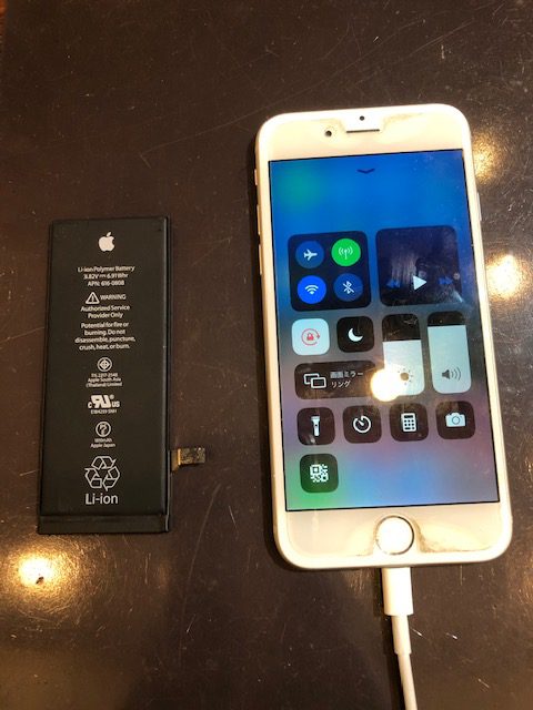 【iPhone６　バッテリー交換　伊丹市】即日でバッテリー交換できます！ミ
