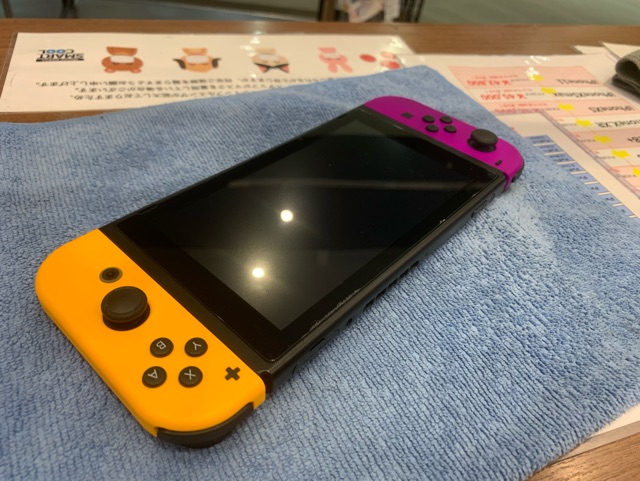 switch　ガラスコーティング　伊丹市よりお越しのお客様