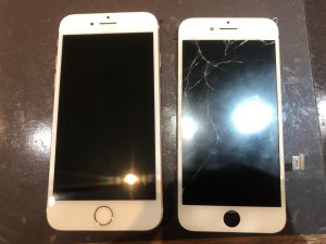 iPhone７｜画面交換修理｜伊丹市からお越しのお客様｜　　　ℱ