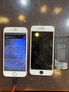 iPhone7　画面交換