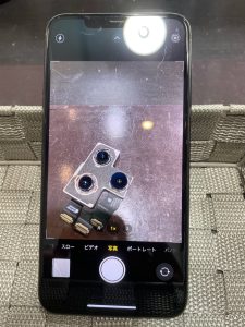iPhone 11ProMax バックカメラ修理