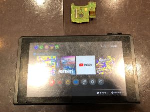 任天堂Switch ゲームカードスロット修理