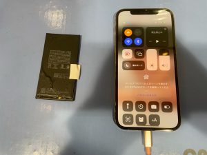 iPhone 12 Pro バッテリー交換
