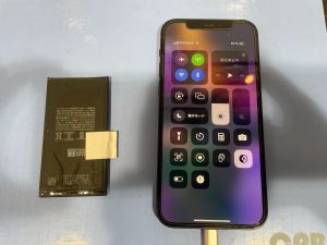 iPhone12 バッテリー交換