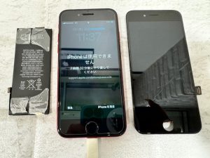 iPhone8　タッチ不可・バッテリー劣化