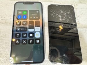 iPhone14　画面交換