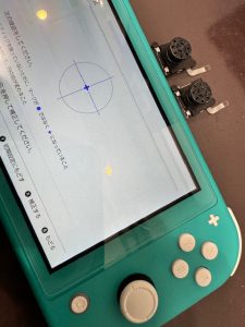 NintendoSwitchLite　スティック交換