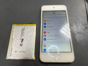 バッテリー交換 iPodtouch5