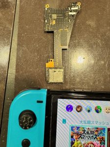 任天堂Switch有機ELモデル　カードスロット交換