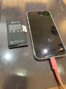 iPhone12miniバッテリー交換