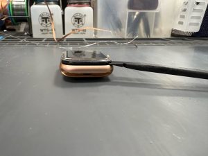 バッテリー交換 AppleWatchSE40mm 自然に画面が外れた