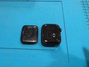 画面修理 AppleWatch7 修理後