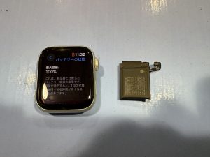 バッテリー交換 AppleWatchSE 44mm