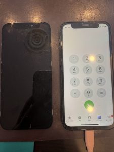 iPhone12miniフロントパネル
