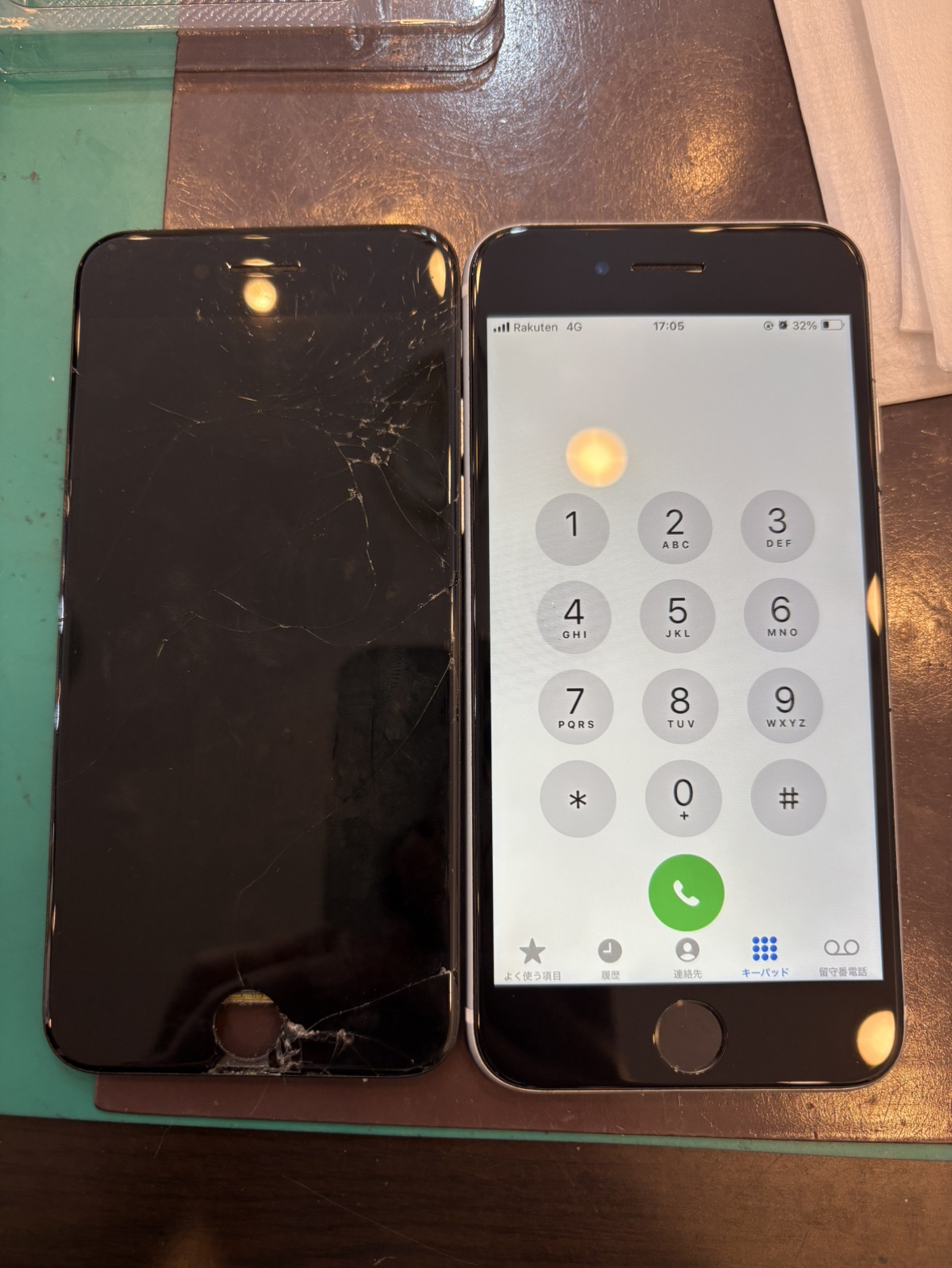 画面交換　iPhoneSE第2世代　尼崎市よりお越しのお客様　つかしん店