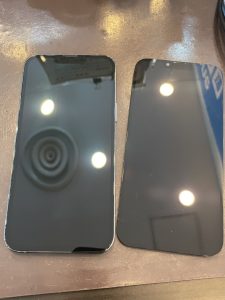 iPhone画面交換