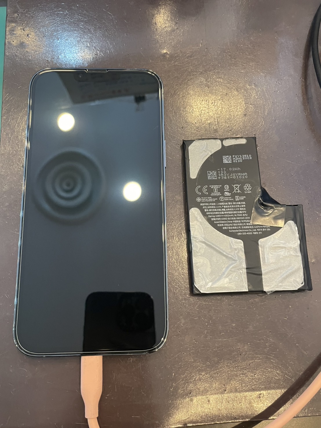 iPhoneバッテリー交換　当日予約も大歓迎です！！